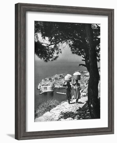 Dubrovnik, Croatia, 1937-Martin Hurlimann-Framed Giclee Print