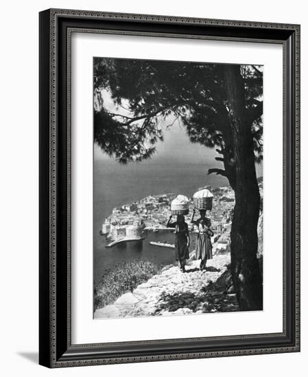 Dubrovnik, Croatia, 1937-Martin Hurlimann-Framed Giclee Print