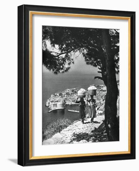 Dubrovnik, Croatia, 1937-Martin Hurlimann-Framed Giclee Print