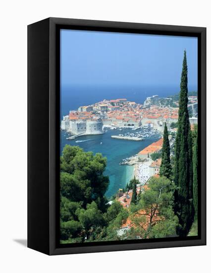 Dubrovnik, Croatia-Peter Thompson-Framed Premier Image Canvas