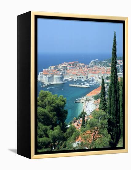 Dubrovnik, Croatia-Peter Thompson-Framed Premier Image Canvas