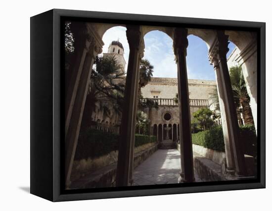 Dubrovnik, Dalmatia, Croatia-Oliviero Olivieri-Framed Premier Image Canvas