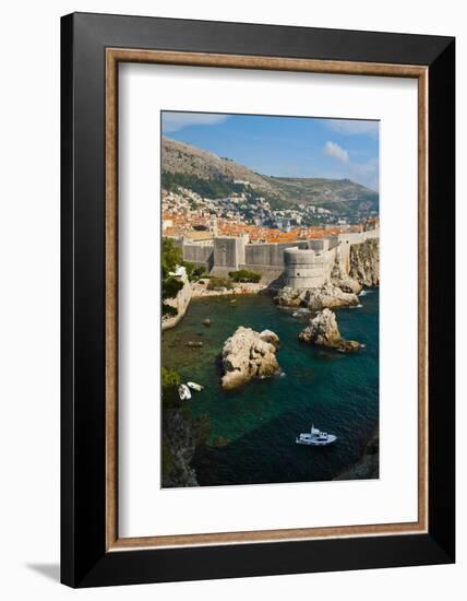 Dubrovnik Old Town and the City Walls-Matthew Williams-Ellis-Framed Photographic Print