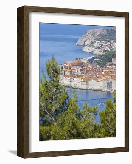 Dubrovnik Old Town, UNESCO World Heritage Site, Dalmatia, Croatia, Europe-Charlie Harding-Framed Photographic Print