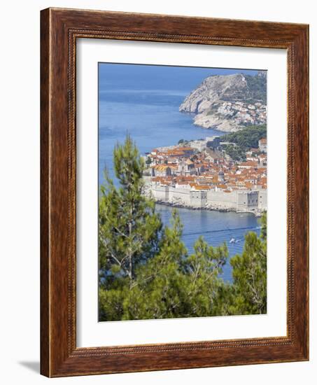 Dubrovnik Old Town, UNESCO World Heritage Site, Dalmatia, Croatia, Europe-Charlie Harding-Framed Photographic Print