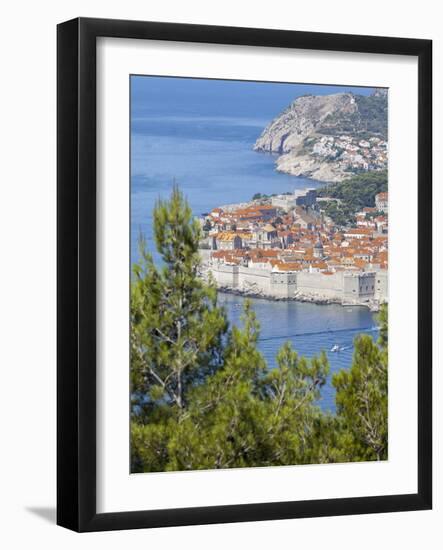 Dubrovnik Old Town, UNESCO World Heritage Site, Dalmatia, Croatia, Europe-Charlie Harding-Framed Photographic Print