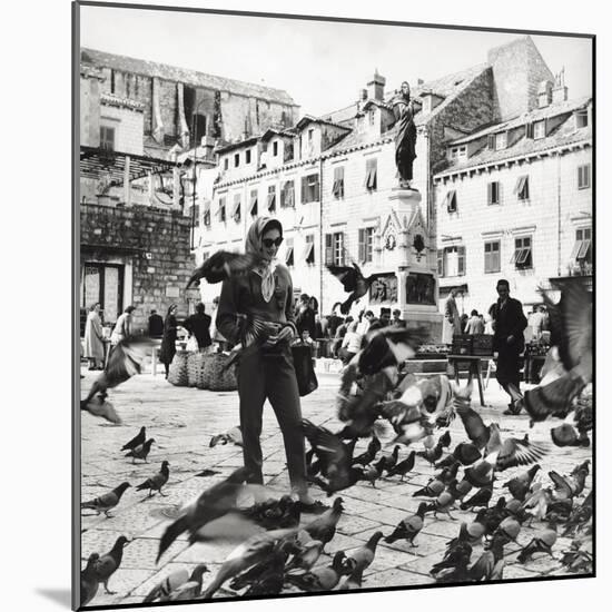 Dubrovnik's Marketplace-null-Mounted Photographic Print