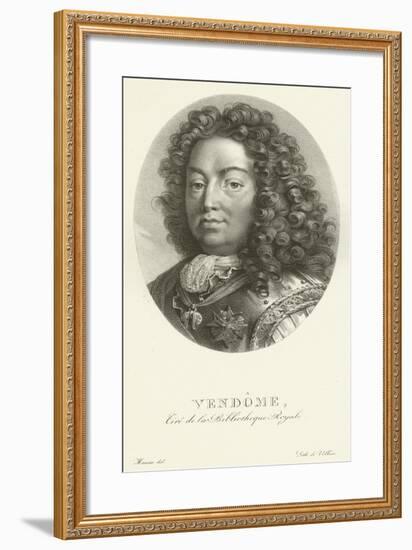 Duc De Vendome-null-Framed Giclee Print