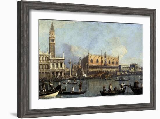 Ducal Palace, Venice, 1755-Canaletto-Framed Giclee Print