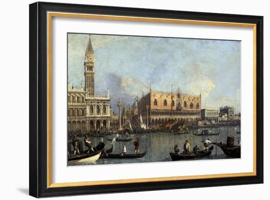 Ducal Palace, Venice, 1755-Canaletto-Framed Giclee Print