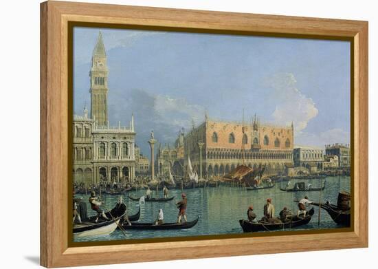 Ducal Palace, Venice, c.1755-Canaletto-Framed Premier Image Canvas