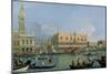 Ducal Palace, Venice, c.1755-Canaletto-Mounted Giclee Print