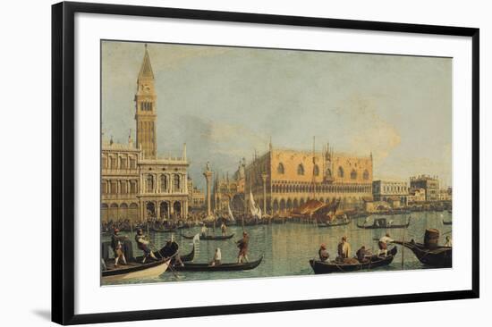 Ducal Palace Venice-Canaletto-Framed Premium Giclee Print