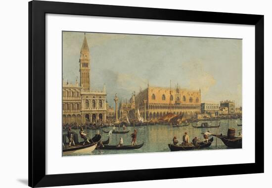 Ducal Palace Venice-Canaletto-Framed Premium Giclee Print