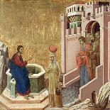 Jesus Opens the Eyes of the Man Born Blind, 1311-Duccio di Buoninsegna-Giclee Print