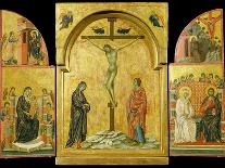 Crucifixion Altarpiece-Duccio di Buoninsegna-Photographic Print