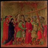 Crucifixion Altarpiece-Duccio di Buoninsegna-Photographic Print