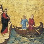 Maestà (Madonna with Angels and Saints)-Duccio di Buoninsegna-Art Print