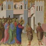 The Raising of Lazarus-Duccio di Buoninsegna-Giclee Print