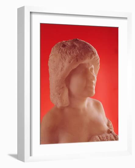 Duchess De Choiseul, 1908 (Marble)-Auguste Rodin-Framed Giclee Print