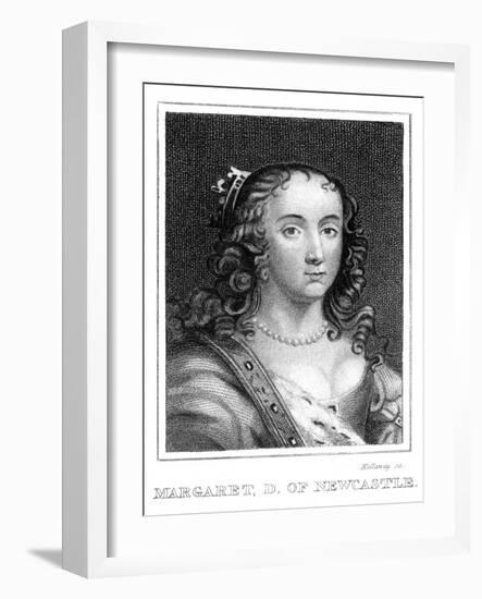 Duchess of Newcastle-null-Framed Art Print