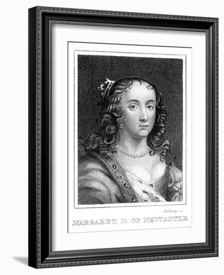 Duchess of Newcastle-null-Framed Art Print