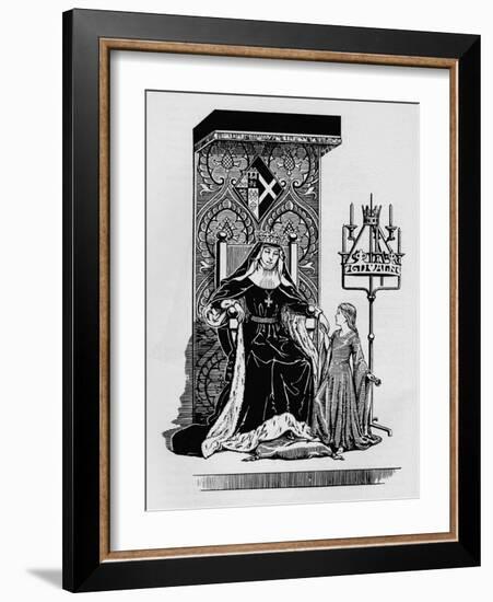 'Duchess of York, and Princess Margaret of Clarence', c1926-Herbert Norris-Framed Giclee Print