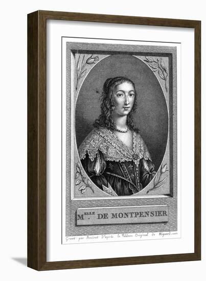 Duchesse Montpensier-null-Framed Art Print