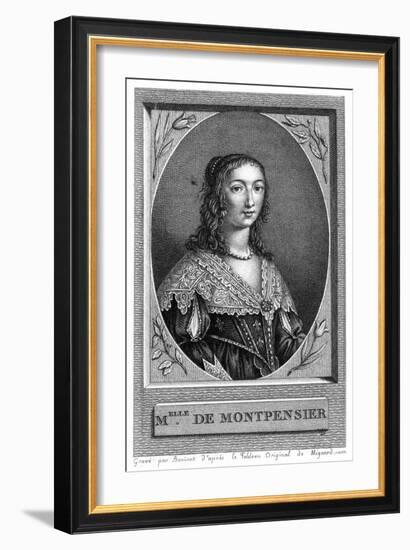 Duchesse Montpensier-null-Framed Art Print