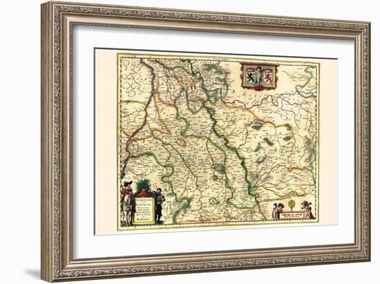 Duchy Of Jülich And Berg-Willem Janszoon Blaeu-Framed Art Print