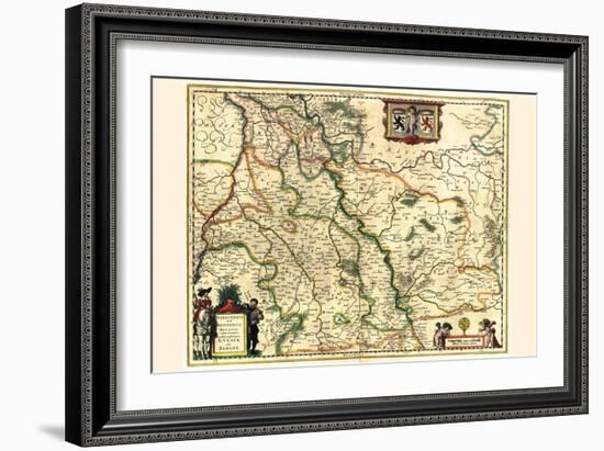 Duchy Of Jülich And Berg-Willem Janszoon Blaeu-Framed Art Print