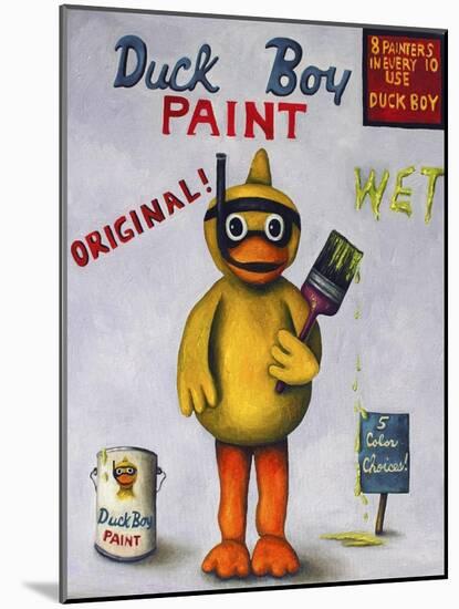 Duck Boy 1-Leah Saulnier-Mounted Giclee Print