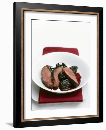 Duck Breast with Prunes-Nicolas Coipeau-Framed Photographic Print