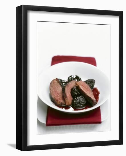 Duck Breast with Prunes-Nicolas Coipeau-Framed Photographic Print