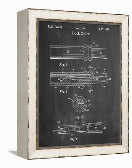 Duck Commander Duck Call Patent, Phil Robertson, Inventor-null-Framed Stretched Canvas