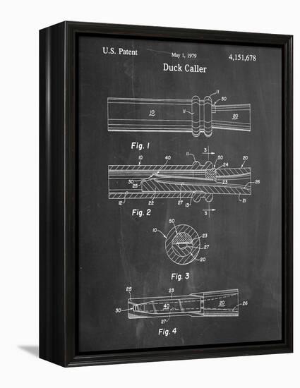 Duck Commander Duck Call Patent, Phil Robertson, Inventor-null-Framed Stretched Canvas