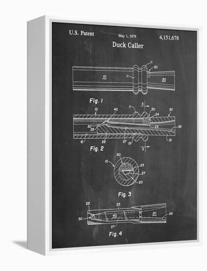 Duck Commander Duck Call Patent, Phil Robertson, Inventor-null-Framed Stretched Canvas