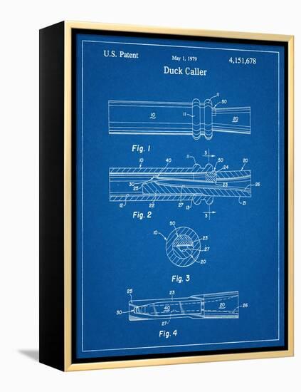 Duck Commander Duck Call Patent, Phil Robertson, Inventor-null-Framed Stretched Canvas