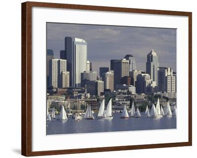 Duck Dodge Sailboat Race, Lake Union, Seattle, Washington ...