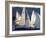 Duck Dodge Sailboat Race, Lake Union, Seattle, Washington, USA-William Sutton-Framed Photographic Print