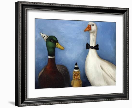 Duck Duck Goose-Leah Saulnier-Framed Giclee Print