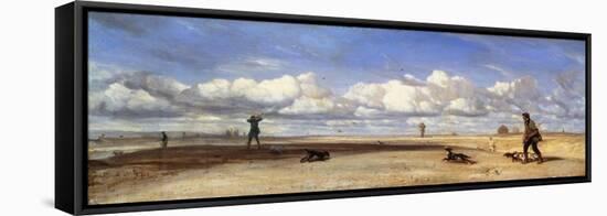 Duck Hunters, 1843-Alexandre Gabriel Decamps-Framed Premier Image Canvas