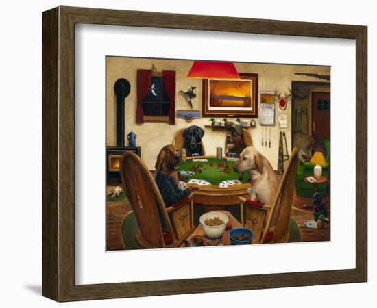 Duck Hunters-Leo Stans-Framed Art Print