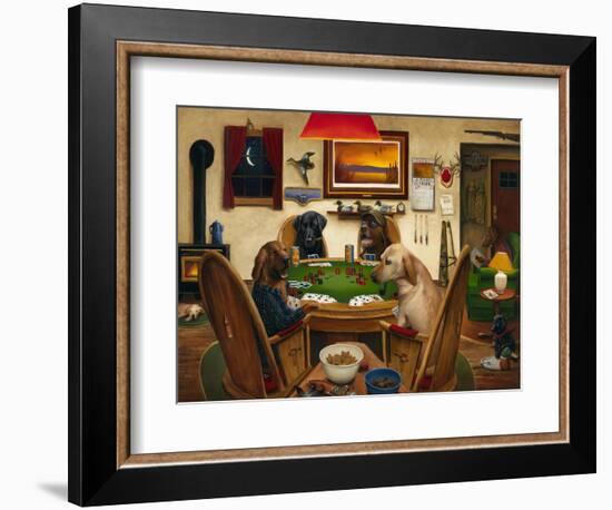 Duck Hunters-Leo Stans-Framed Art Print