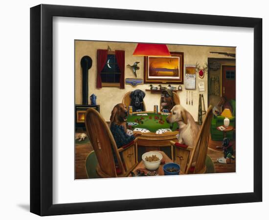 Duck Hunters-Leo Stans-Framed Art Print