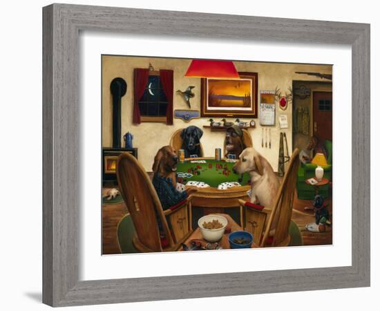 Duck Hunters-Leo Stans-Framed Art Print