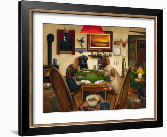 Duck Hunters-Leo Stans-Framed Art Print