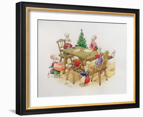 Duck's Christmas, 1999-Kestutis Kasparavicius-Framed Giclee Print