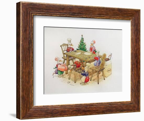 Duck's Christmas, 1999-Kestutis Kasparavicius-Framed Giclee Print