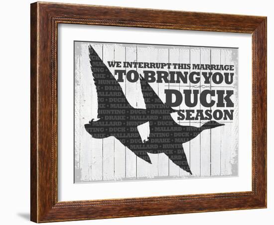 Duck Season-null-Framed Giclee Print